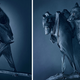 Illustration for article titled Tim Flachs intimate animal portraits reveal natures human side